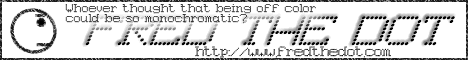 Fred the Dot Banner #3